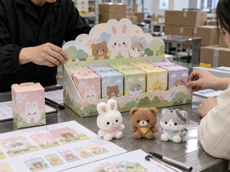 67-4Ewin toys Blind Box Display
