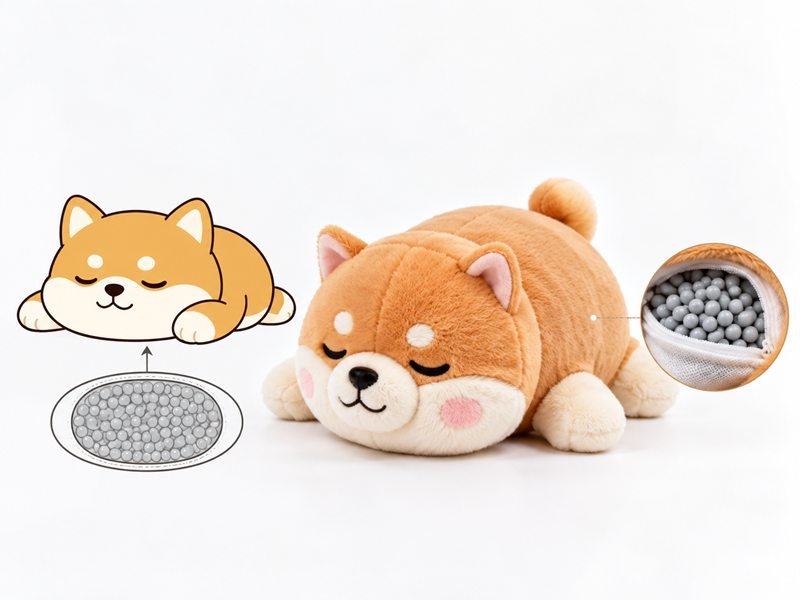 72-6Ewin toys Weighted Plush