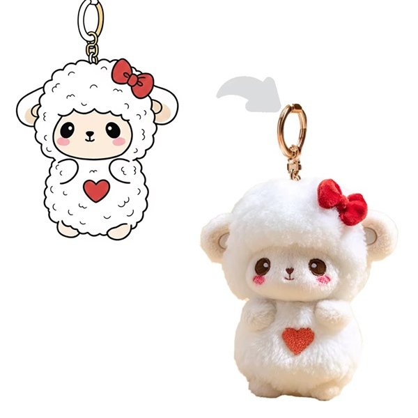 Ewin toys Plush Keychains