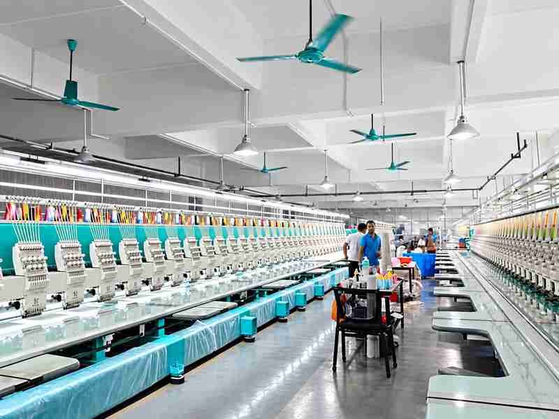 14 Ewintoys Real Factory Airy Embroidery Factory Floor